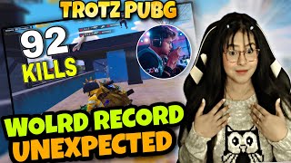 OMG 92 KILLS WORLD RECORD IN PUBG MOBILE  REACTION [upl. by Jeconiah]