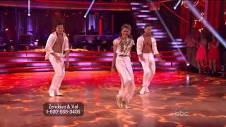 Zendaya amp Valentin Chmerkovskiy amp Gleb Savchenko  Salsa  Dancing With the Stars 2013  Week 8 [upl. by Azerila]