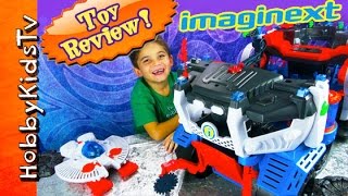 Imaginext Battle Rover Toy Review by HobbyKidsTV [upl. by Rigby]