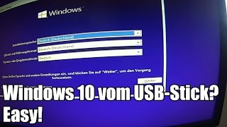 Rechner gebaut und nun  Windows 10 Installieren für Einsteiger [upl. by Dorotea]