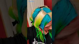 NEW HAIR COLOR GOOD DYE YOUNG review hair shorts shortsfeed hairstyle diy fun love [upl. by Guenna]