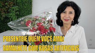 Como Fazer um Maravilhoso Ramalhete de Rosas [upl. by Kary611]