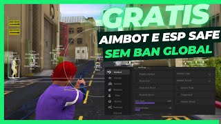 MELHOR HACK GRATIS PARA FIVEM SEM BAN GLOBAL  AIMBOT ESP FIVEM GRATIS 100 ANT BAN [upl. by Romney]