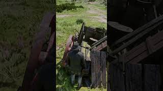 100 players crossed this road and missed this chest  RDR2 [upl. by Rann]