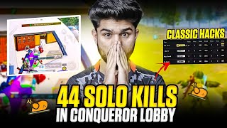 44 SOLO KILLS IN TOP 20 CONQUEROR LOBBY🤯  BGMI HIGHLIGHT [upl. by Binnings458]