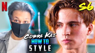 Robby Keene  Cobra Kai  Inspired Middle Part Tutorial [upl. by Alanah]