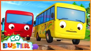 10 Little Buses  Part 2  Little Baby Bus  Nursery Rhymes  ABCs and 123s  Buses For Kids [upl. by Ynnek]