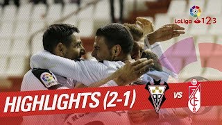 Resumen de Albacete Balompié vs Granada CF 21 [upl. by Otrevire]