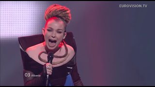 Rona Nishliu  Suus  Albania  Live  Grand Final  2012 Eurovision Song Contest [upl. by Farlie]