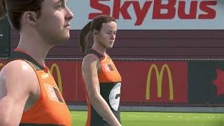 AFLW 2024 Premiership Week 8 Hawthorn Hawks VS GWS Giants [upl. by Yolande]