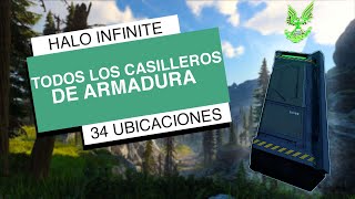 Guía de Casilleros de Armadura Mjolnir de Halo Infinite  Coleccionables de Halo Infinite [upl. by Cock810]