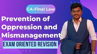 Prevention of Oppression and mismanagement Revision CA Final law [upl. by Kirtley]