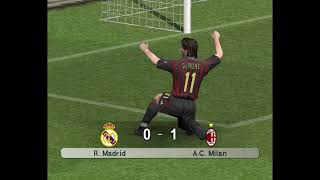 WINNING ELEVEN 9 l ALBERTO GILARDINO LONG SHOT GOALS VS REAL MADRID [upl. by Glynnis905]