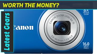 Canon PowerShot A4000IS Review 16MP Compact Digital Camera with 8x Optical Zoom [upl. by Campney]