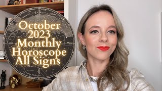 OCTOBER 2023 MONTHLY HOROSCOPE All Signs Eclipse Season is Back [upl. by Dowski]