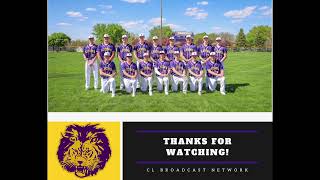 JV amp Varsity Baseball BoydenHullRock Valley at Central Lyon [upl. by Delos]