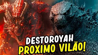 DESTOROYAH VEM AÍ GODZILLA E KONG 3 CONFIRMADO [upl. by Boynton553]