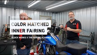 Color Matched Inner Fairing for HarleyDavidson® Motorcycles in 2018 Electric Blue [upl. by Lawson212]