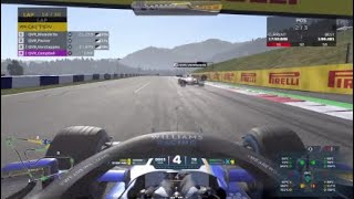 The Inagural QVR Backwards WetDry Austrian GP [upl. by Reywas]