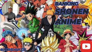 RANKING SHONEN ANIME [upl. by Isnan]