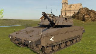 Panzer War Merkava Mk4M Experience [upl. by Tiga888]