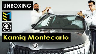 UNBOXING SKODA KAMIQ MONTECARLO  ASMR [upl. by Sion]