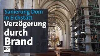 Eichstätt Sanierungsarbeiten am Dom  Abendschau  BR24 [upl. by Odlabso333]