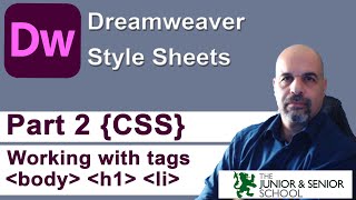 Working with Stylesheets  Cambridge ICT IGCSE 0417 Web Design [upl. by Leimaj]