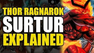 Thor Ragnarok Surtur Explained [upl. by Ila463]