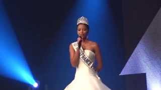 Le DISCOURS de MISS FRANCE 2014 à LElection de MISS NORMANDIE  COUTANCES  26092014  HD [upl. by Greenlee243]