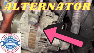 Mitsubishi Colt Petrol 2006 Petrol Alternator Location [upl. by Aowda]