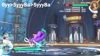 Pokken Tournament Suicune Optimal Combos V13 [upl. by Efram347]