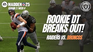 This One Comes Down to the Wire  Madden 25 Raiders Franchise S2W4 [upl. by Coleville]