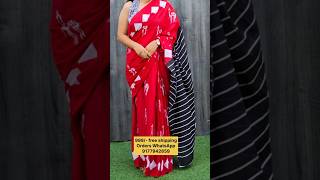 Mulmul Cotton Sarees mulmulcotton kalamkariprints cottonsarees prcollections2406 sareefashion [upl. by Keith]