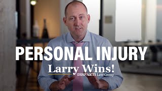 Larry Wins  Disparti Law Group  Personal Injury [upl. by Notac]