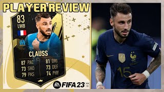 INSANE DEFENDER 🔥 83 TOTW CLAUSS PLAYER REVIEW FIFA 23 ULTIMATE TEAM [upl. by Ilanos]