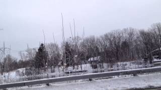 Bald eagles on Seneca River in Lysander Baldwinsville NY March 1 2014 [upl. by Inahet]