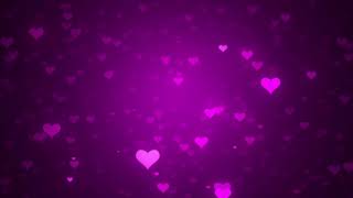 4K pink hearts background [upl. by Okuy]