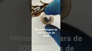 Moneda húngara de 200 florines de 2009 [upl. by Nett]