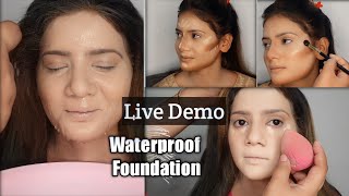 Free online Professional Makeup Class Part 1  Parlours SECRET Waterproof Base  Foundation [upl. by Adlihtam33]