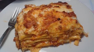 LASAGNE AL FORNO  Ricetta perfetta [upl. by Eeramit]