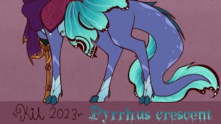 MLP speedpaint ember x pharynx next gen pyrrhus cresent [upl. by Lola43]