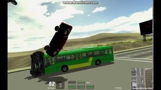 UNITY Big crash  Edys Vehicle Physics  Offroader v4 [upl. by Ainatit536]