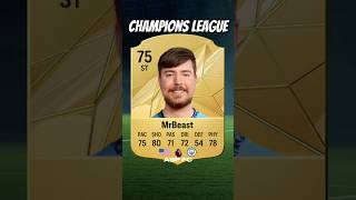 I added MrBeast to FC 25 to see if he can win the Champions League [upl. by Davy]