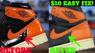 10 EASY FIX AIR JORDAN 1 SHATTERED BACKBOARD 30 MATTE CUSTOM [upl. by Alinoel]