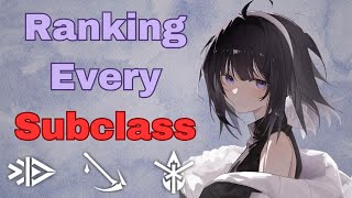 Ranking Every Subclass In Arknights [upl. by Ytirahc422]