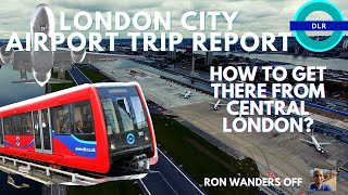 How can you get to London City Airport by train [upl. by Aisatal]