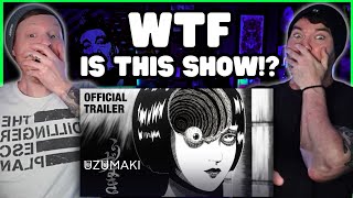 WTF IS THIS  OFFICIAL TRAILER Uzumaki  REACTION [upl. by Warring41]