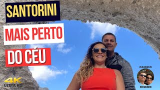 PASSEIO PERFEITO em SANTORINI  Praias e Paisagens INCRÍVEIS [upl. by Enner]