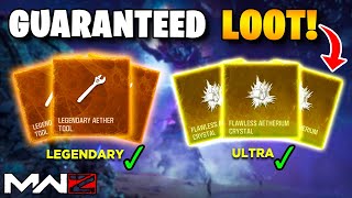 Get UNLIMITED LEGENDARY AETHER TOOLS And FLAWLESS AETHERIUM CRYSTALS In MW3 Zombies Season 5 [upl. by Rubel]